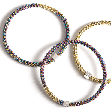 mignon faget mardi gras necklace