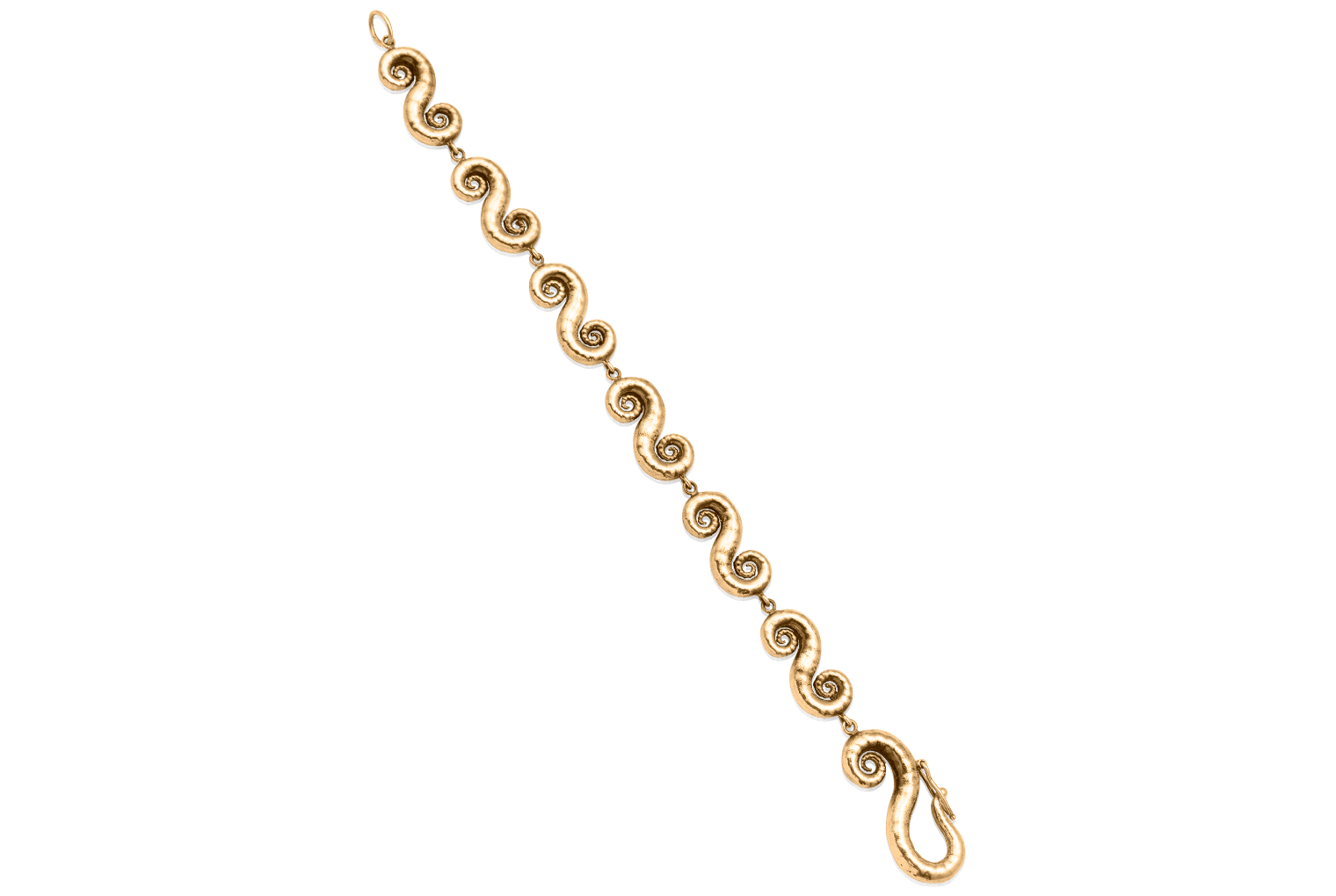 Spiral Shell Linking Bracelet