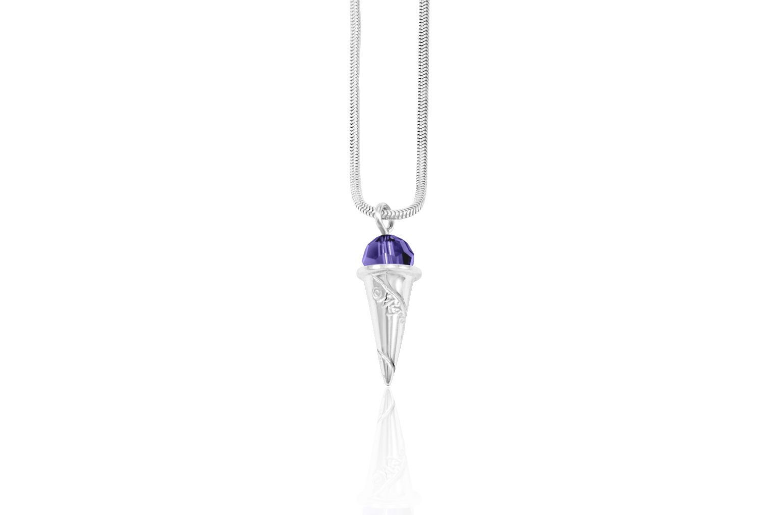 Grape Sno Ball Pendant