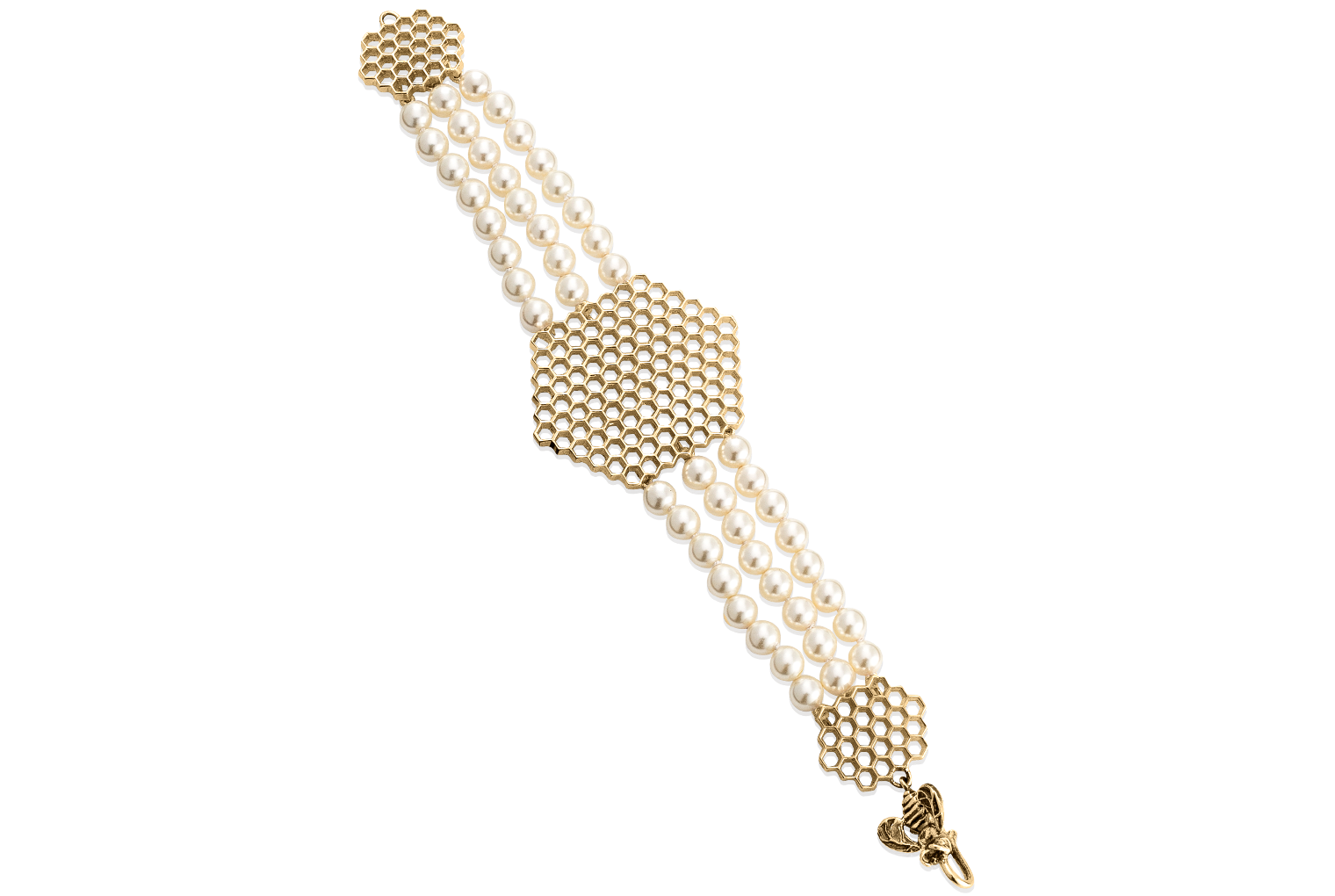 Hive Pearl Bracelet