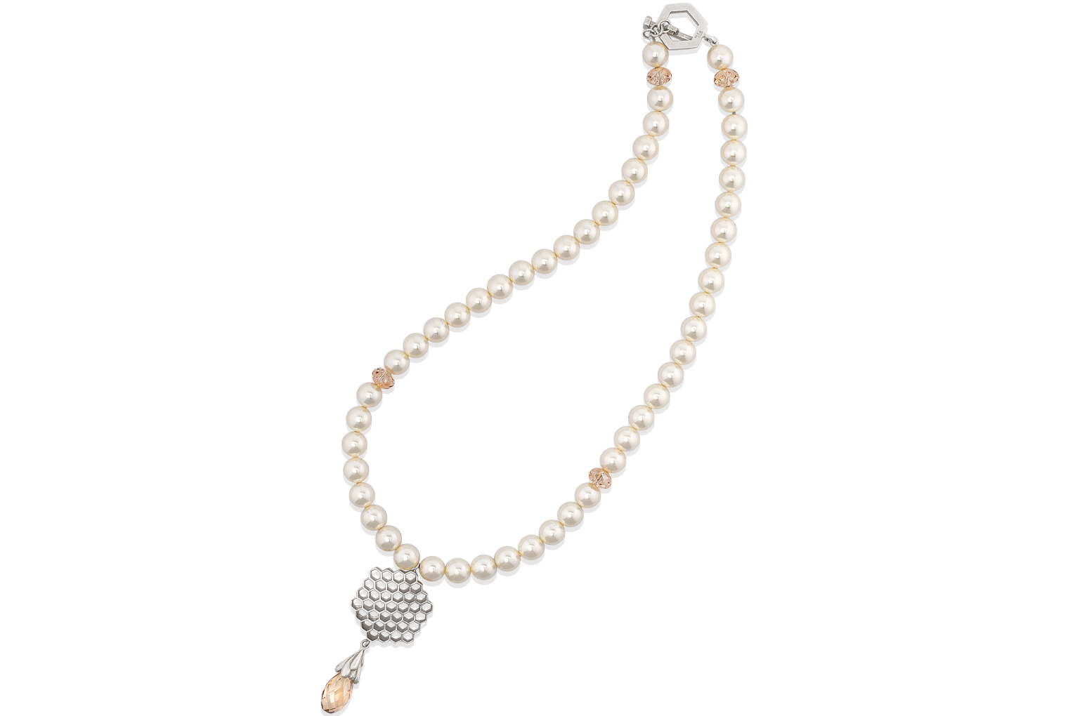 pearl necklace drop