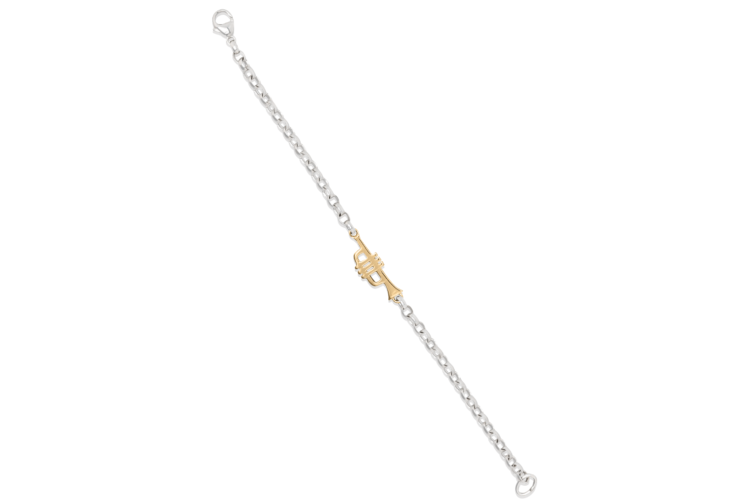 Trumpet Chain Bracelet