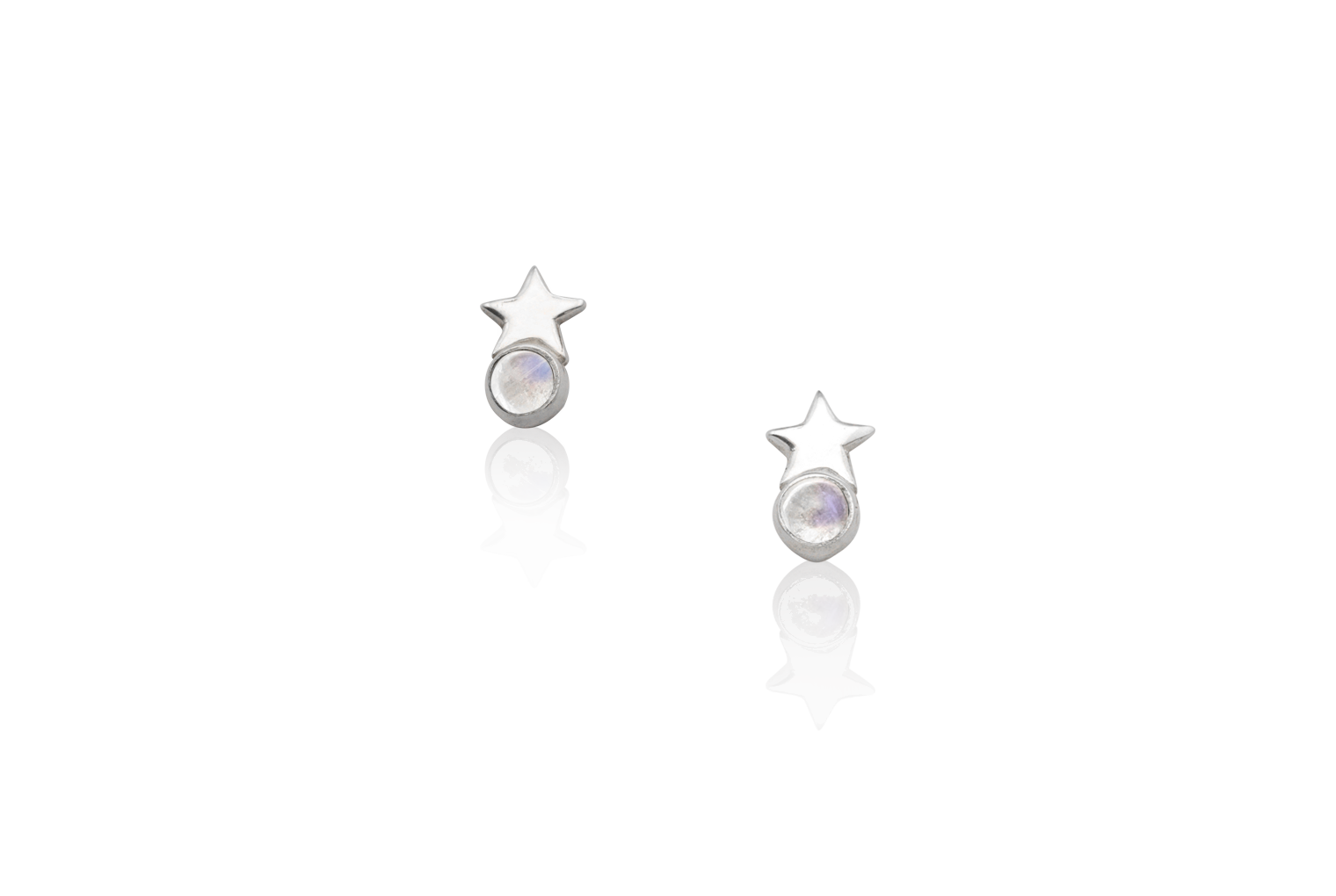 Crescent Star Earrings