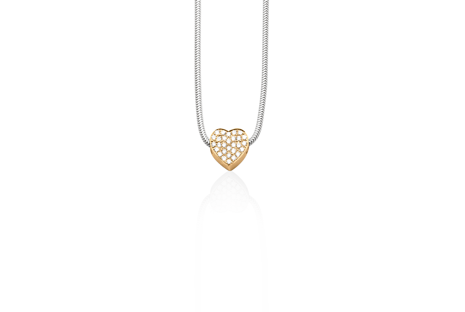 Sweethearts Pave Diamond Pendant