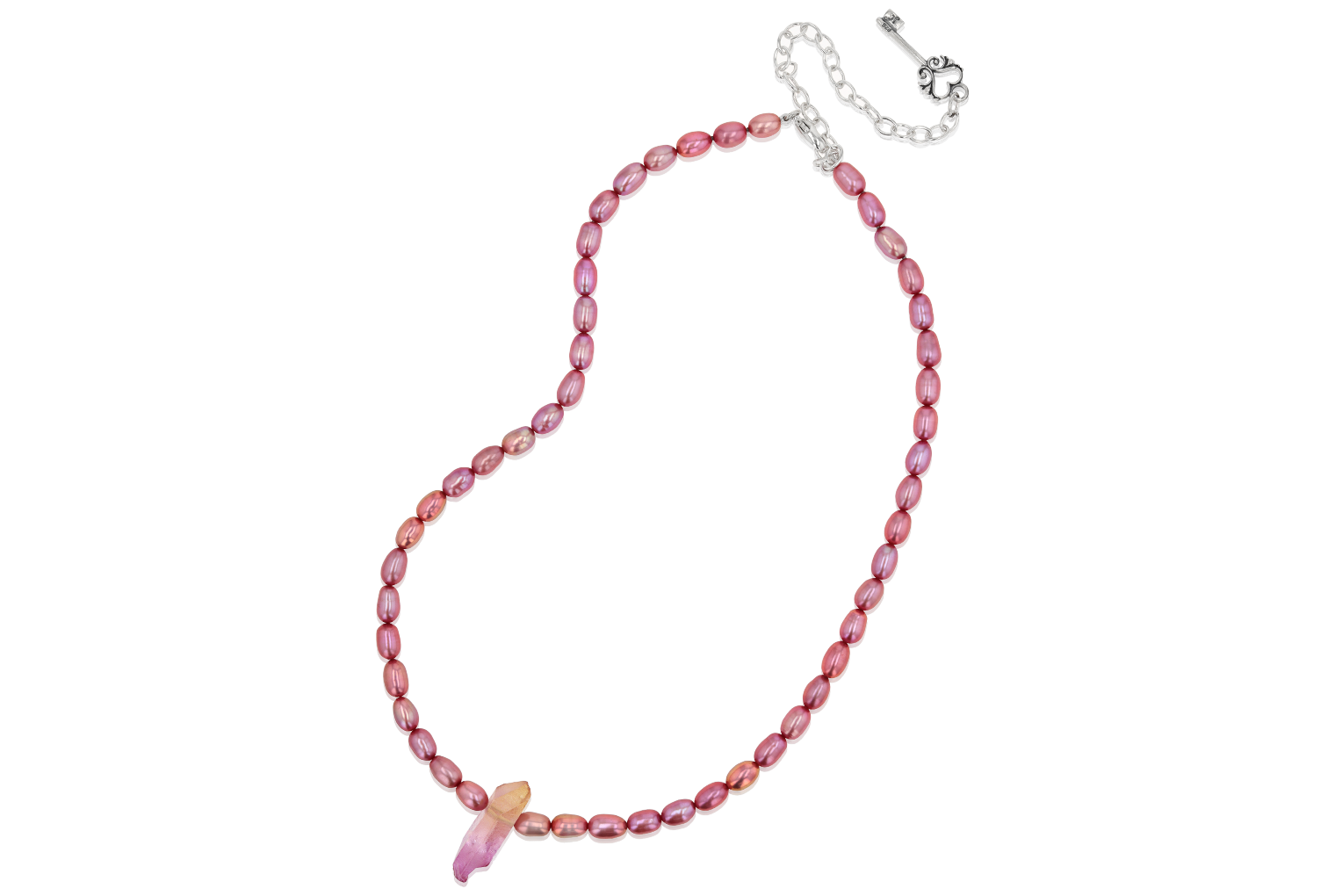 Legacy Blush Crush Pearl Crystal Necklace