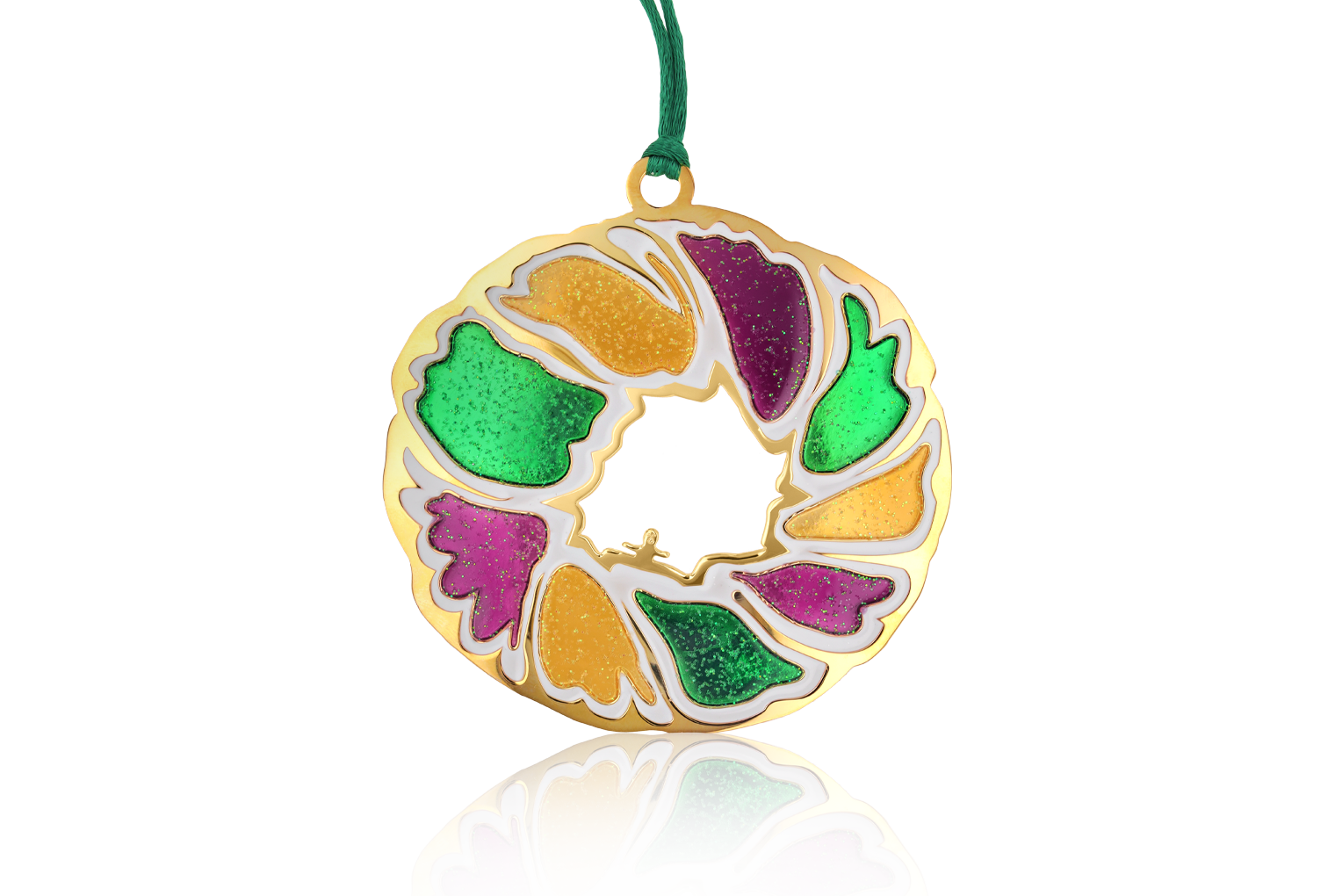 King Cake Ornament