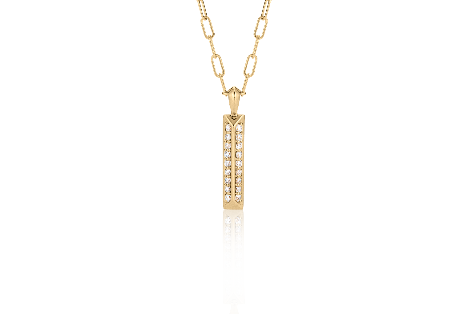 Neutral Ground Diamond Pendant