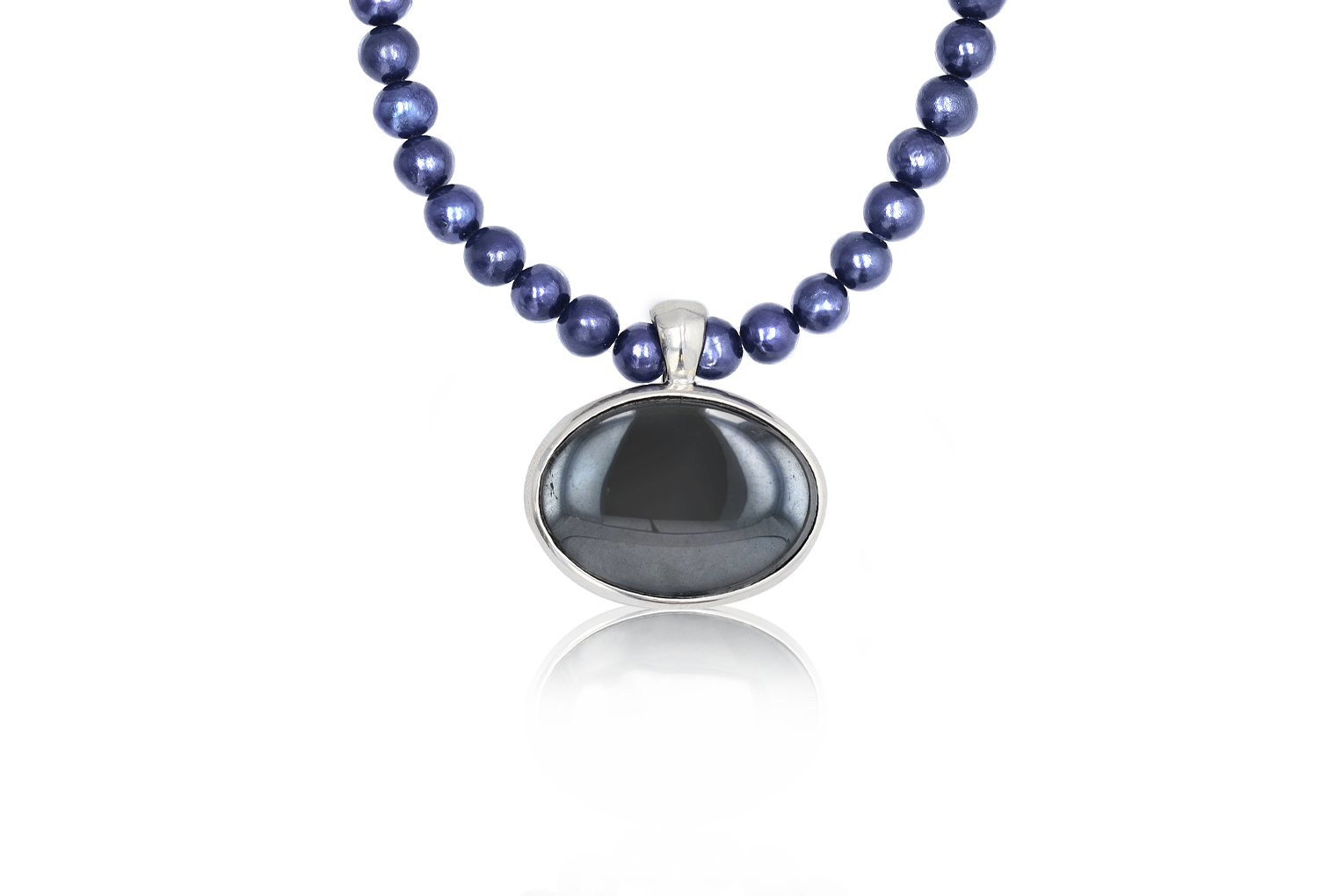 Pearl Enhancer Hematite Pendant