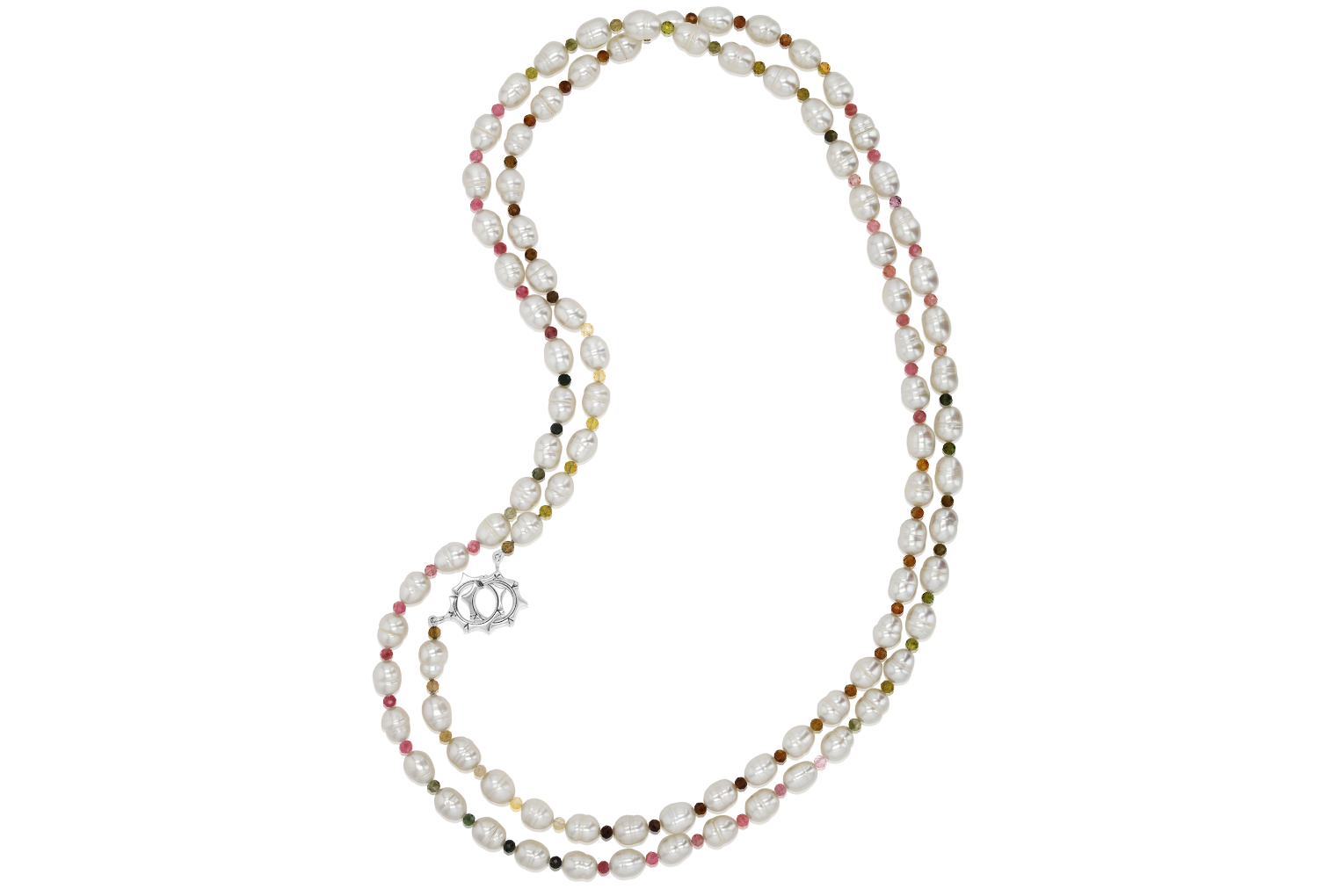 Rainbow Eclipse Freshwater Pearl Necklace