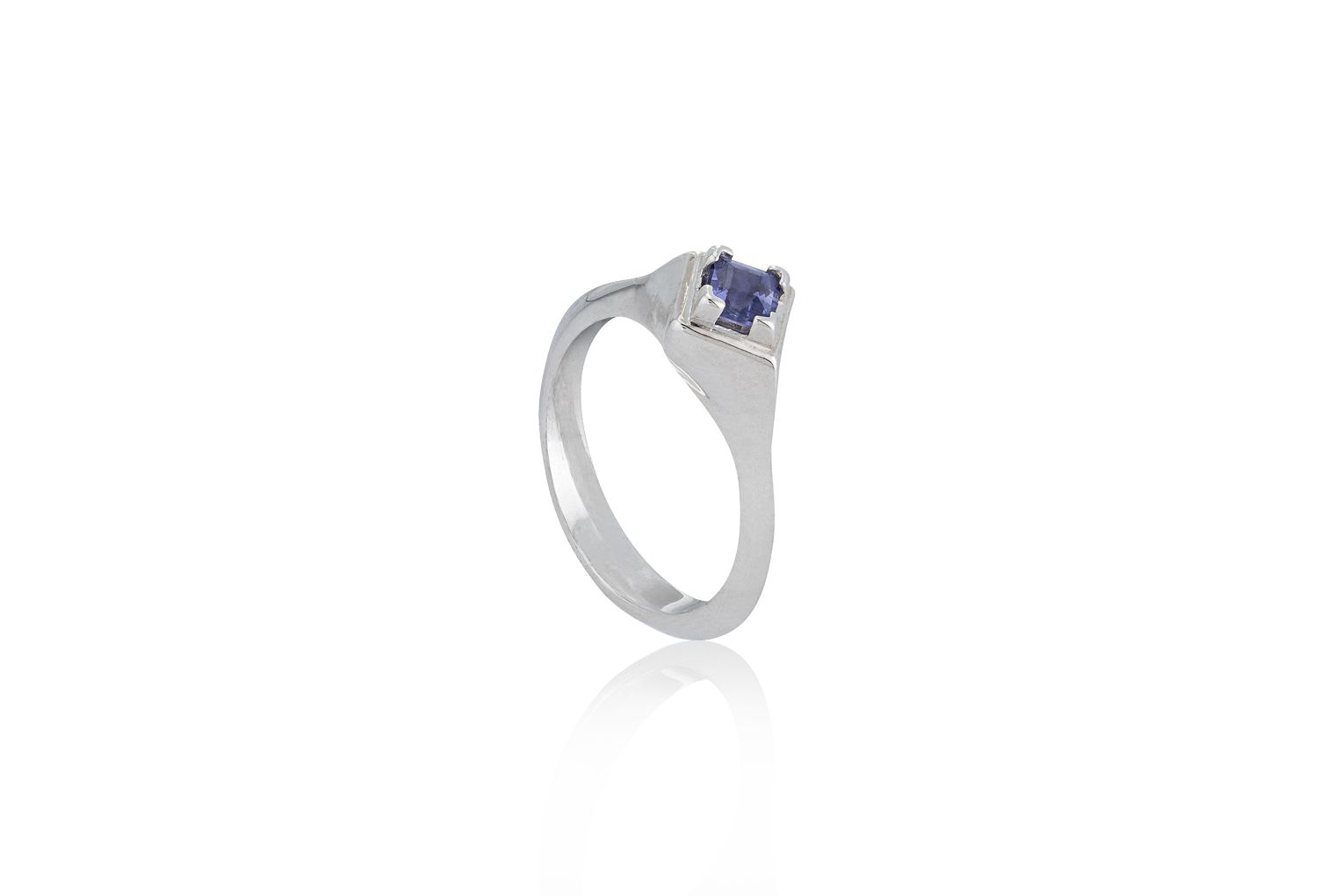 Neutral Ground Stacking Iolite Ring