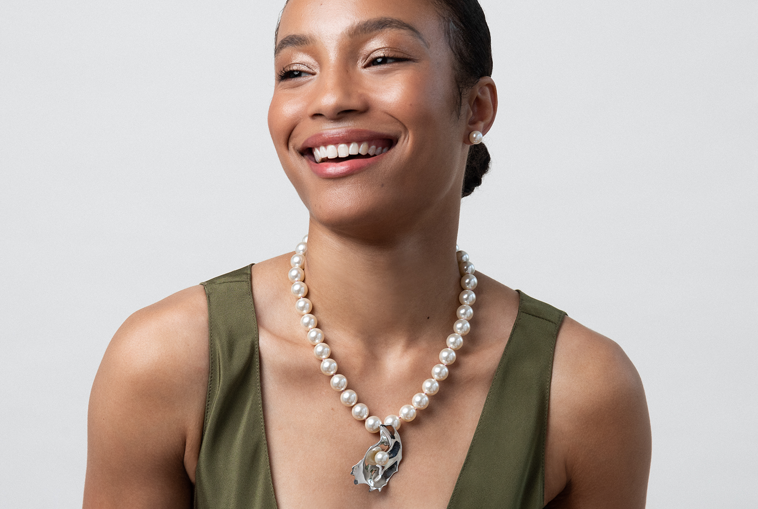 My Inspirations Precious Pearl - Rhodium Necklace – Shop Northern