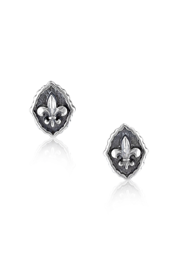 Heirloom Fleur de Lis Earrings