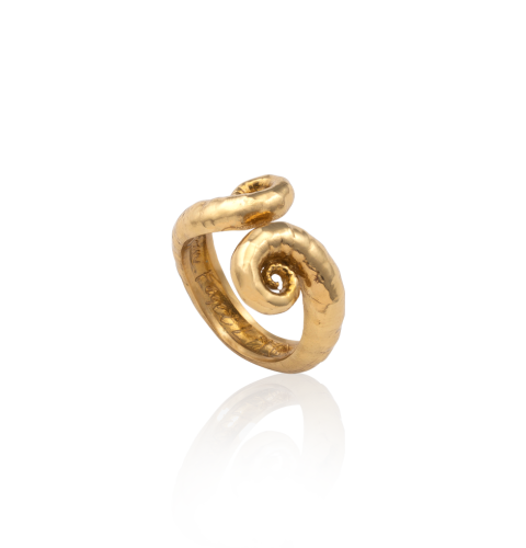 Spiral Shell Ring