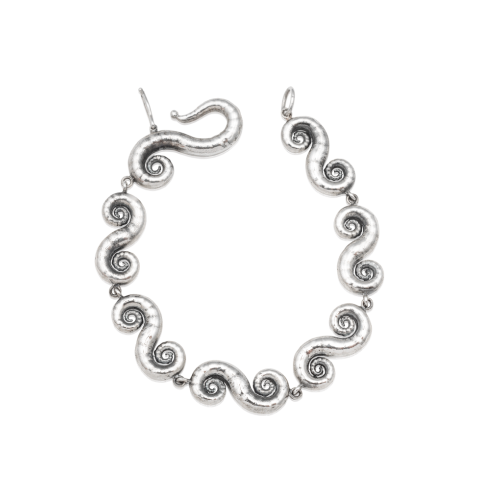 Spiral Shell Linking Bracelet