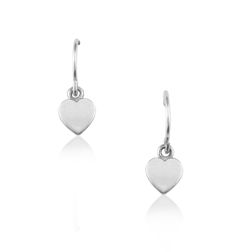 Love Letter Heart Dangle Earrings