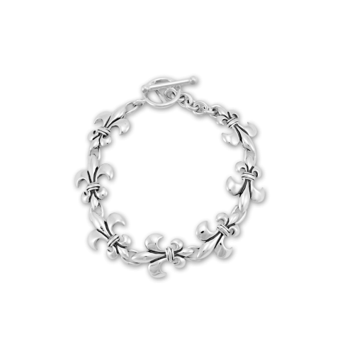 Fleur de Lis Linking Bracelet