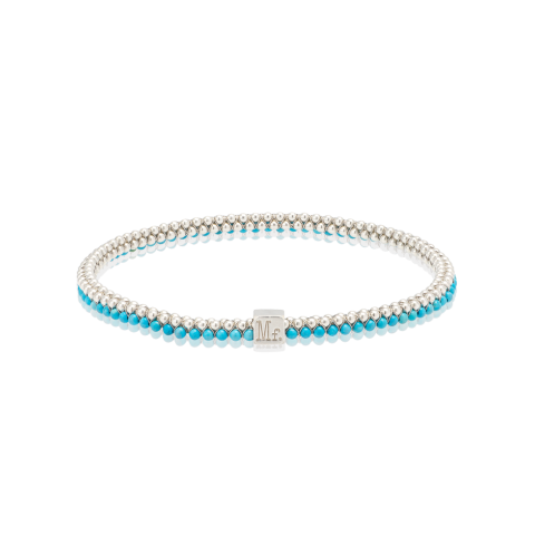 Halo Bangle Sleeping Beauty Turquoise