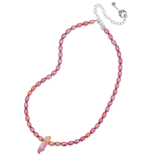 Legacy Blush Crush Pearl Crystal Necklace