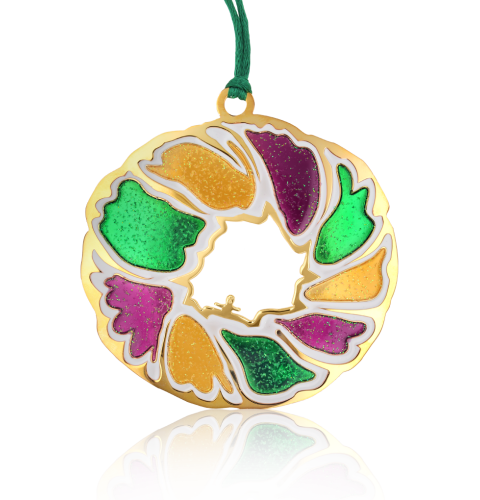 King Cake Ornament