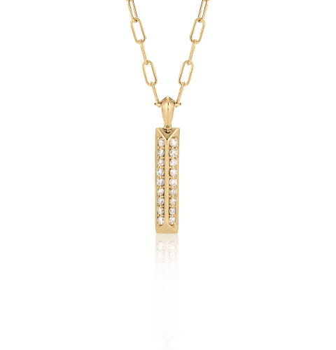 Neutral Ground Diamond Pendant