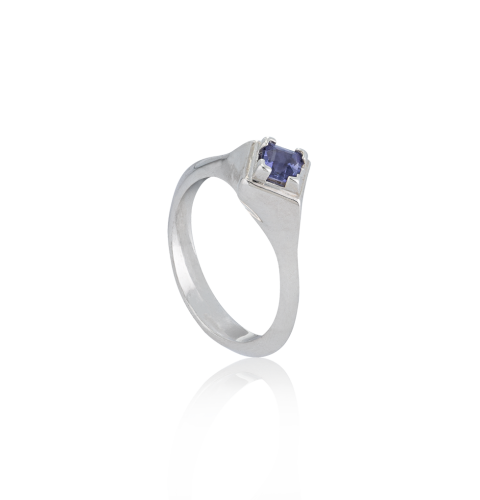 Neutral Ground Stacking Iolite Ring