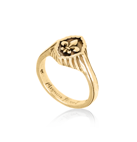 Heirloom Fleur de Lis Ring