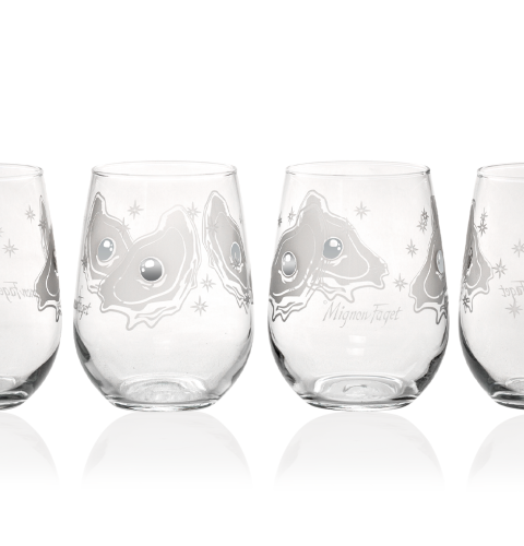 Oyster Platinum Stemless Glasses