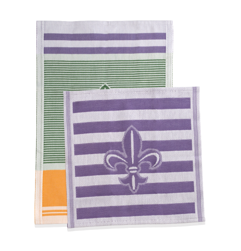 Mardi Gras Hand Towel Set